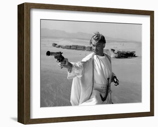 Lawrence of Arabia, Peter O'Toole, 1962-null-Framed Photo