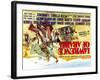 Lawrence of Arabia, UK Movie Poster, 1963-null-Framed Art Print