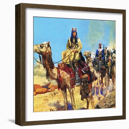 Lawrence of Arabia-English School-Framed Giclee Print