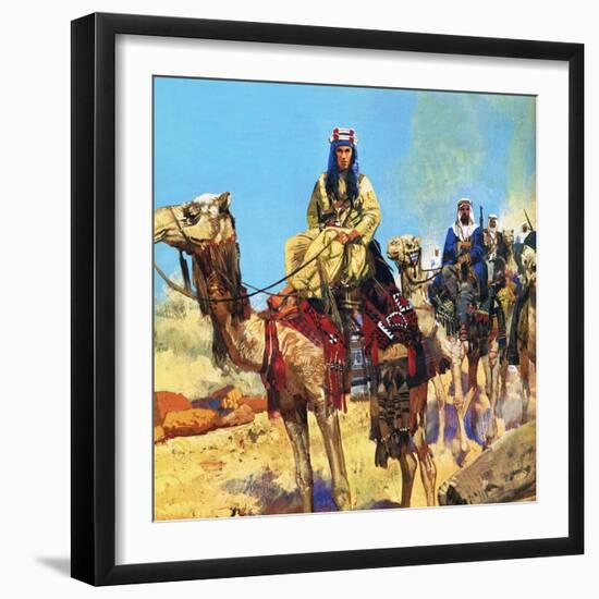 Lawrence of Arabia-English School-Framed Giclee Print