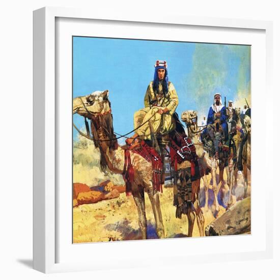 Lawrence of Arabia-English School-Framed Giclee Print