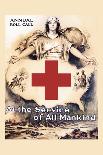 Join! American Red Cross Serves Humanity Poster-Lawrence Wilbur-Stretched Canvas