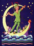Singing on the Moon - Child Life-Lawson Fenerty-Mounted Giclee Print