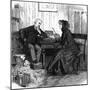 Lawyer and Client, 1881-null-Mounted Art Print