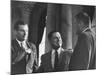 Lawyer Edward Bennett Williams W. Client James R. Hoffa at Rackets Committee Hearing-null-Mounted Premium Photographic Print