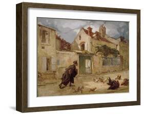 Lawyer Going to Court, 1859-60-Thomas Couture-Framed Giclee Print