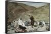 Lawyer Standing Up and Tempting Jesus-James Tissot-Framed Stretched Canvas