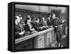 Lawyer Talking to the Jury-null-Framed Stretched Canvas