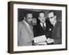 Lawyers Confer at the Supreme Court Prior to Presenting Arguments Against School Segregation-null-Framed Photo