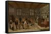 Lawyers Office-Pieter De Bloot-Framed Stretched Canvas
