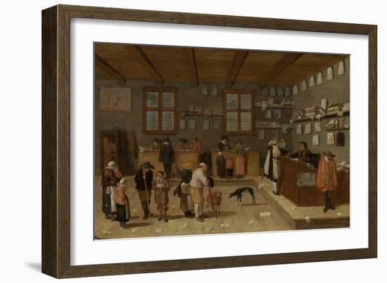 Lawyers Office-Pieter De Bloot-Framed Art Print