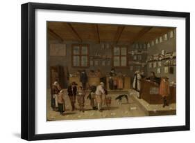 Lawyers Office-Pieter De Bloot-Framed Art Print
