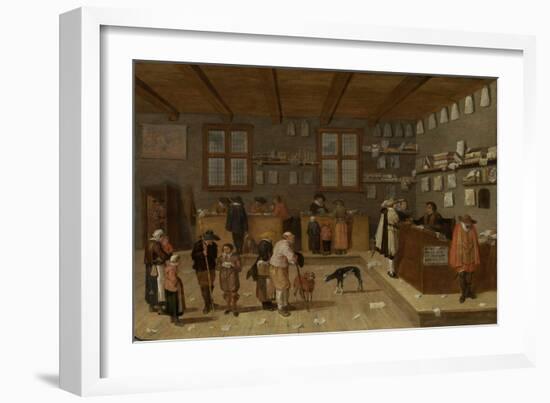 Lawyers Office-Pieter De Bloot-Framed Art Print