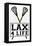 Lax 4 Life Lacrosse Sports-null-Framed Stretched Canvas