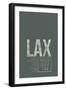 LAX ATC-08 Left-Framed Giclee Print