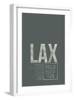 LAX ATC-08 Left-Framed Giclee Print