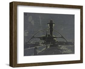 Lax Grey-NaxArt-Framed Art Print