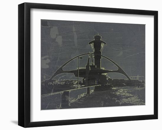 Lax Grey-NaxArt-Framed Art Print