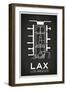 LAX Los Angeles Airport-null-Framed Art Print