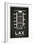 LAX Los Angeles Airport-null-Framed Art Print