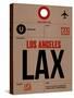 LAX Los Angeles Luggage Tag 1-NaxArt-Stretched Canvas