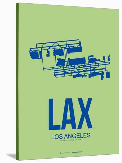 Lax Los Angeles Poster 1-NaxArt-Stretched Canvas