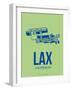 Lax Los Angeles Poster 1-NaxArt-Framed Art Print