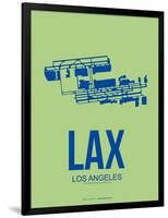 Lax Los Angeles Poster 1-NaxArt-Framed Art Print