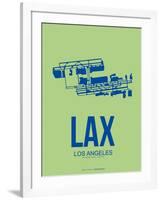 Lax Los Angeles Poster 1-NaxArt-Framed Art Print