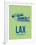 Lax Los Angeles Poster 1-NaxArt-Framed Art Print