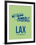 Lax Los Angeles Poster 1-NaxArt-Framed Art Print