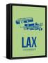 Lax Los Angeles Poster 1-NaxArt-Framed Stretched Canvas