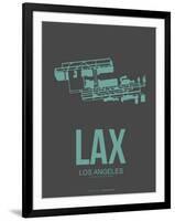 Lax Los Angeles Poster 2-NaxArt-Framed Art Print