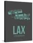 Lax Los Angeles Poster 2-NaxArt-Stretched Canvas