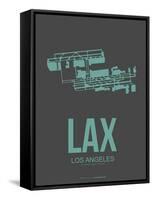 Lax Los Angeles Poster 2-NaxArt-Framed Stretched Canvas