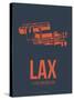 Lax Los Angeles Poster 3-NaxArt-Stretched Canvas