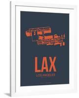 Lax Los Angeles Poster 3-NaxArt-Framed Art Print