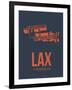 Lax Los Angeles Poster 3-NaxArt-Framed Art Print
