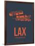 Lax Los Angeles Poster 3-NaxArt-Framed Art Print