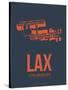 Lax Los Angeles Poster 3-NaxArt-Stretched Canvas