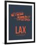 Lax Los Angeles Poster 3-NaxArt-Framed Art Print