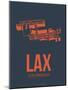 Lax Los Angeles Poster 3-NaxArt-Mounted Art Print