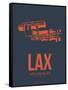 Lax Los Angeles Poster 3-NaxArt-Framed Stretched Canvas