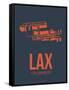 Lax Los Angeles Poster 3-NaxArt-Framed Stretched Canvas
