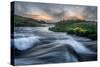 Laxa River in Thingeyjarsysla, Myvatn, Iceland-Ragnar Th Sigurdsson-Stretched Canvas