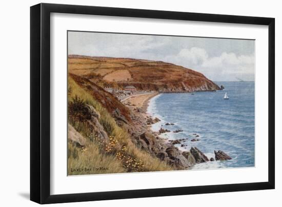 Laxey Bay, I of Man-Alfred Robert Quinton-Framed Giclee Print