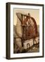 Laxey, the Wheel, Isle of Man, England-null-Framed Art Print