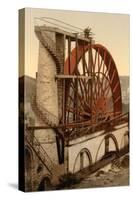 Laxey, the Wheel, Isle of Man, England-null-Stretched Canvas