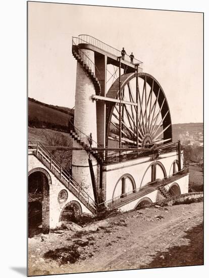 Laxey Wheel (1854) Isle of Man, World's Largest Working Waterwhe-null-Mounted Photographic Print