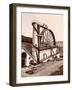 Laxey Wheel (1854) Isle of Man, World's Largest Working Waterwhe-null-Framed Photographic Print